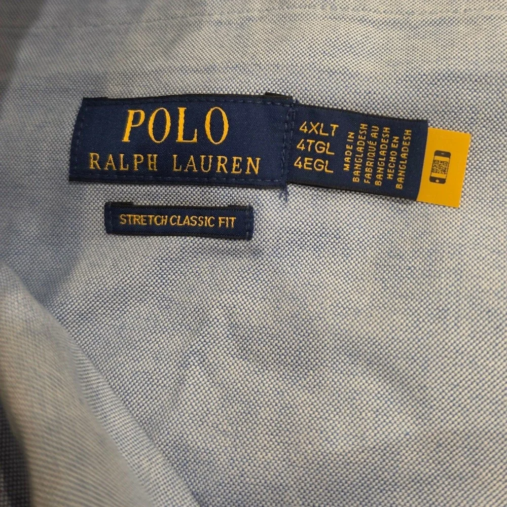 Polo Ralph Lauren Mens‎ Shorts White Stretch Classic Fit Elastic Waist 4LT New